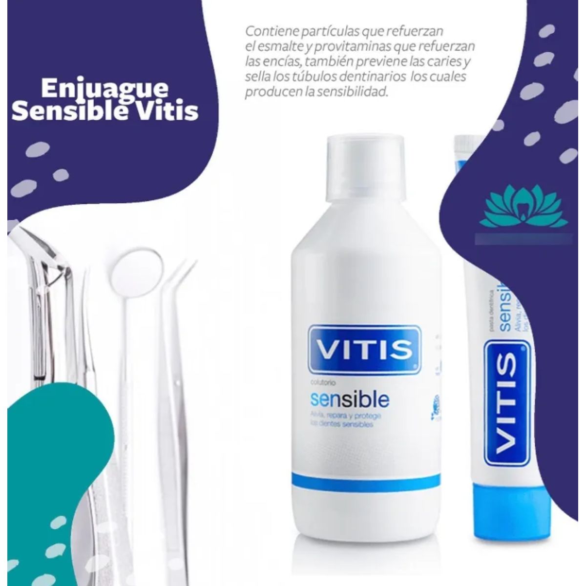 VITIS - Enjuague Bucal Vitis Sensible 500ml
