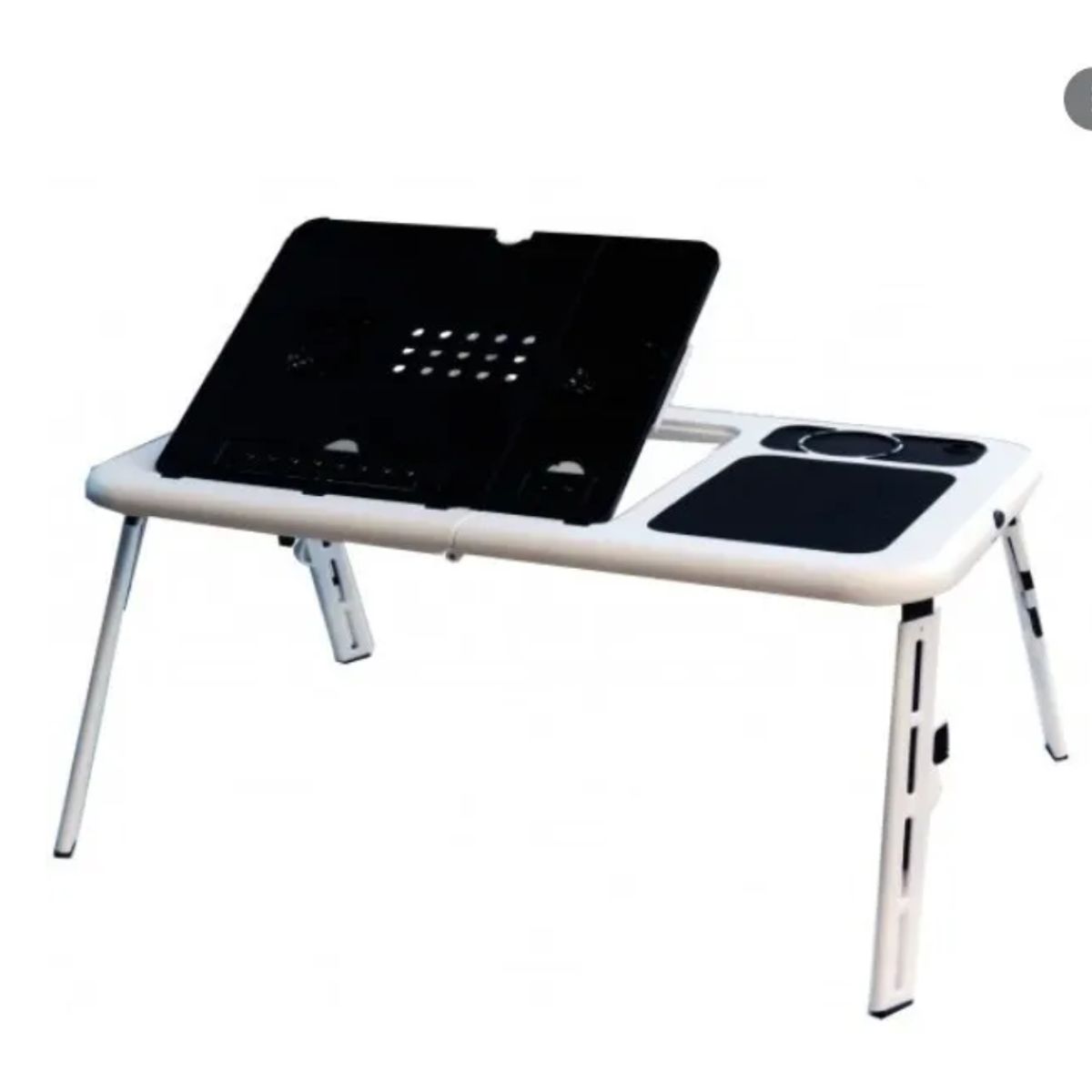 GENERICO - Mesa Para Computador Plegable Con Ventilador Y Pad Mouse