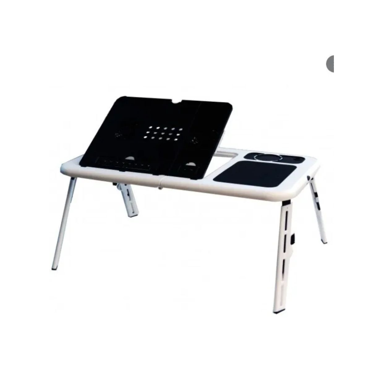 GENERICO - Mesa Para Computador Plegable Con Ventilador Y Pad Mouse