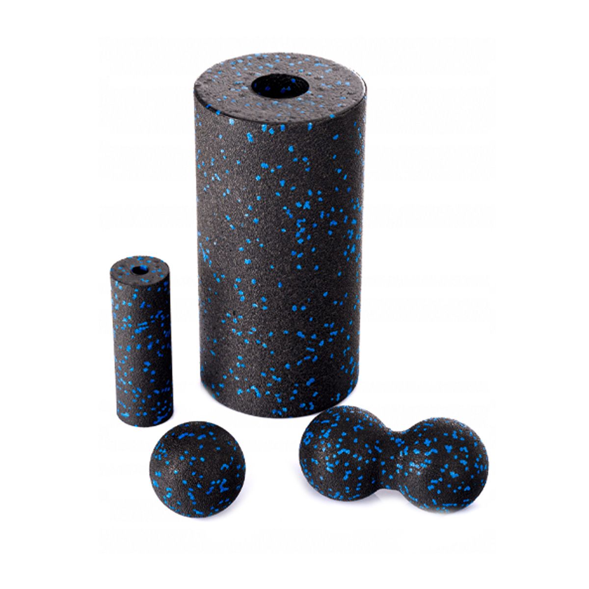 SDFIT - Foam Roller Set EPE 4 en 1 – SR2532 – Azul