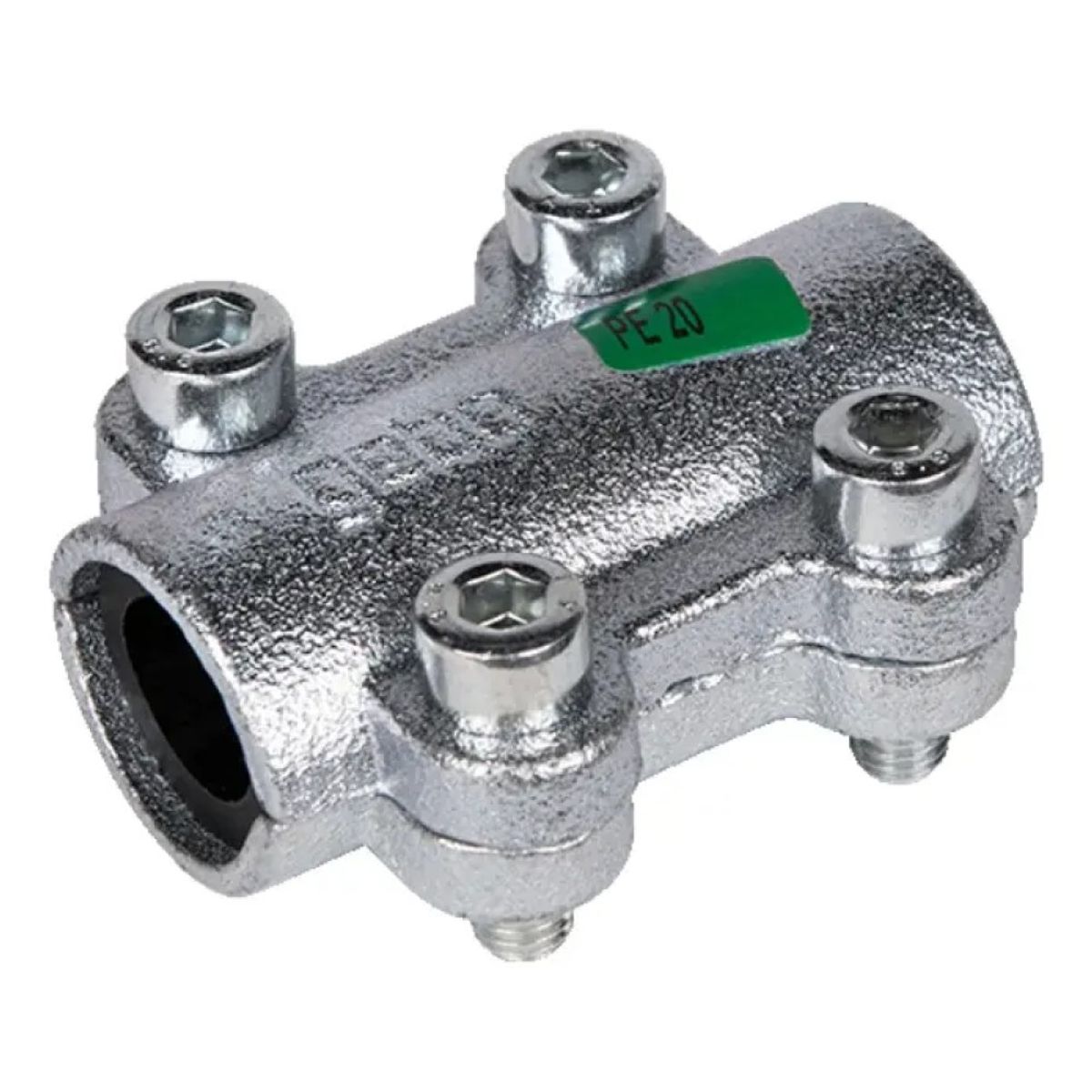GENERICO - ABRAZADERA CORTA PARA TUBO DC-PE 20MM