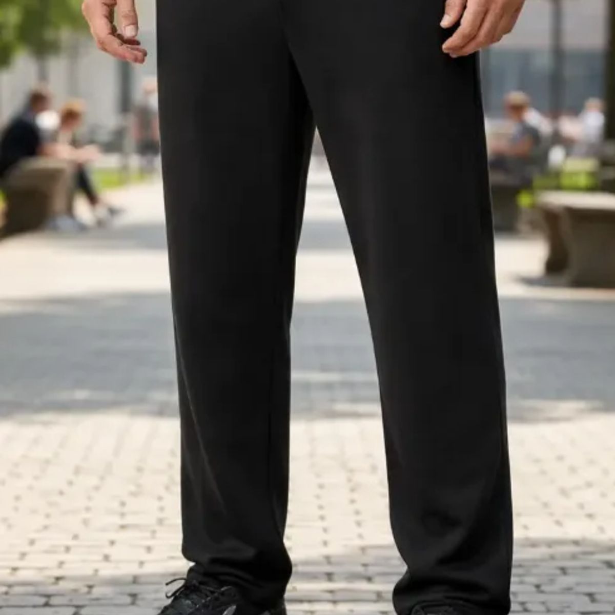 AGW - Pack 2 Pantalones Buzo Recto 100% Algodón Hombre