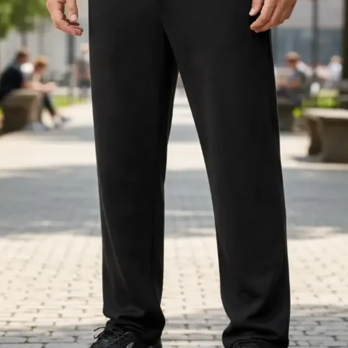 AGW - Pack 2 Pantalones Buzo Recto 100% Algodón Hombre