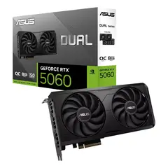 ASUS - Tarjeta de Video - Dual - Nvidia RTX 5060 EVO OC - 8 GB
