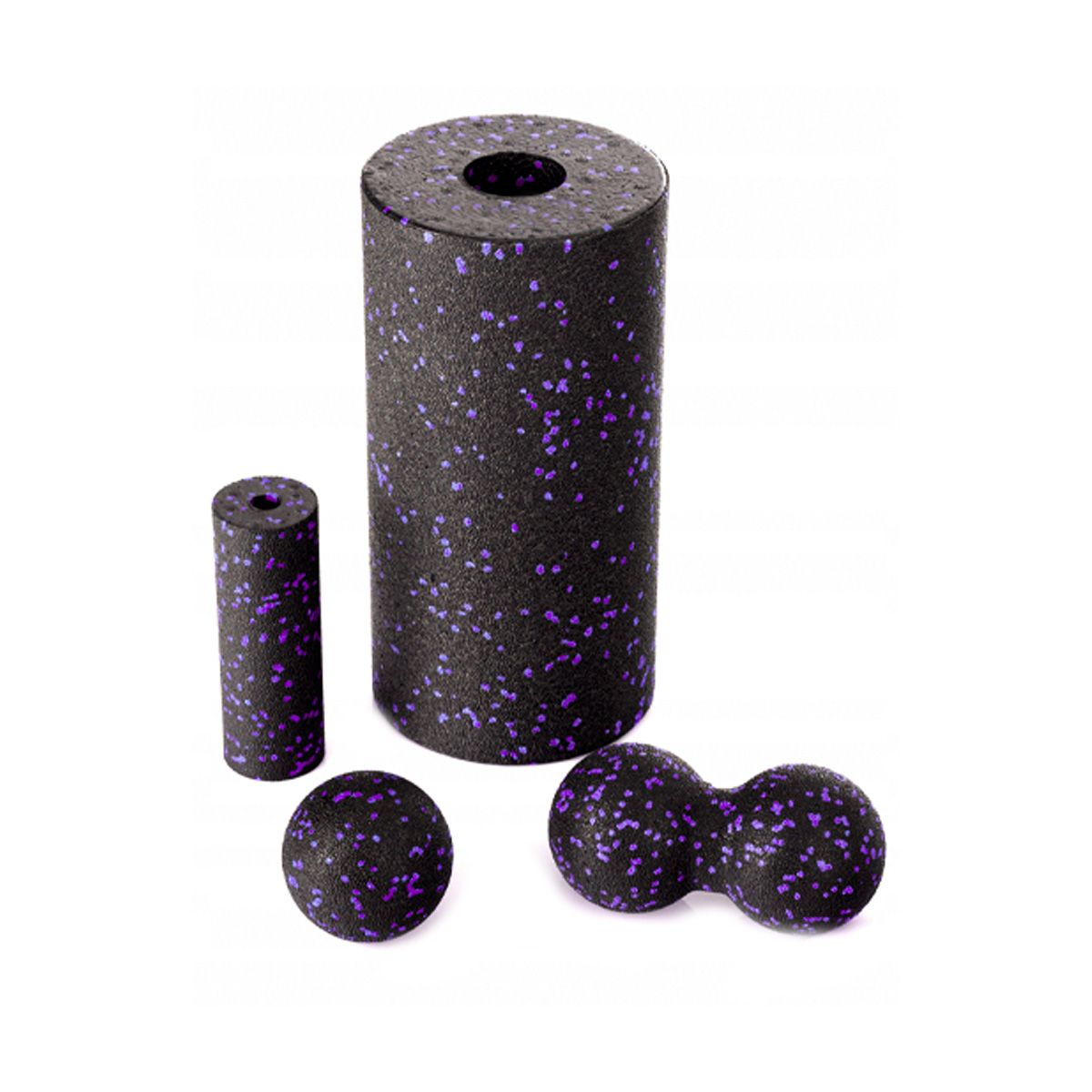 SDFIT - Foam Roller Set EPE 4 en 1 – SR2532 – morado