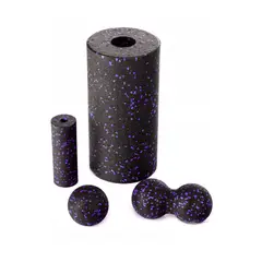 SDFIT - Foam Roller Set EPE 4 en 1 – SR2532 – morado