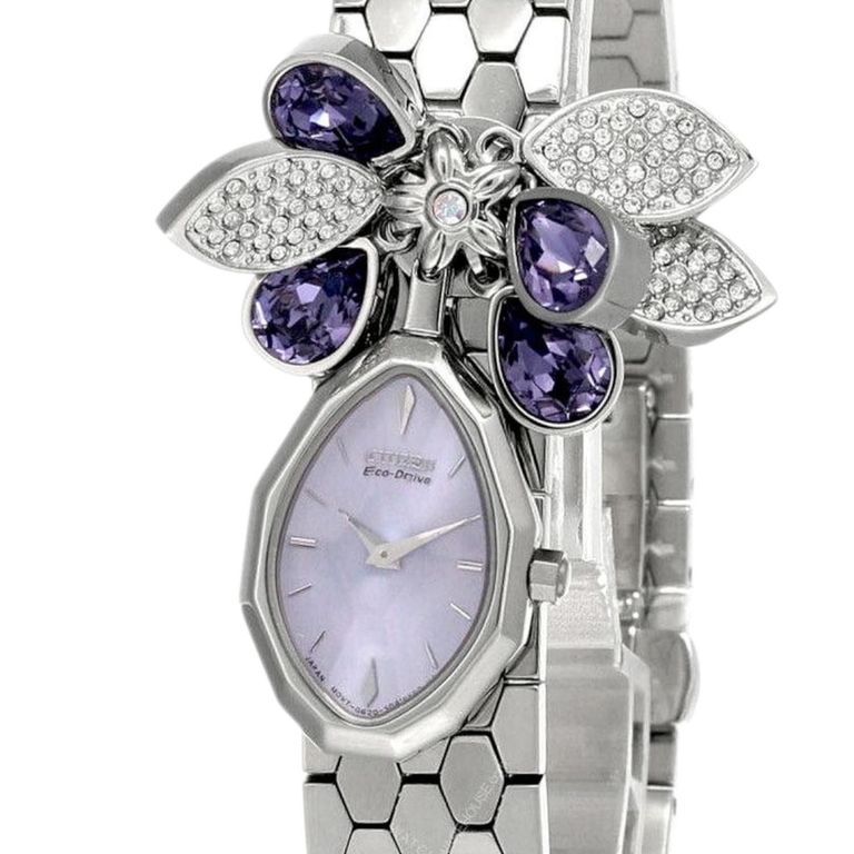 Reloj Mujer Solar EG2320-83W Plateado 17