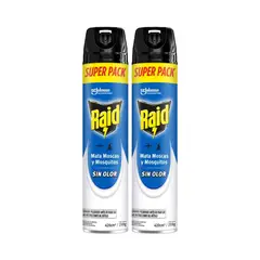 RAID - Pack Insecticida Mata Moscas y Mosquitos 420 ml