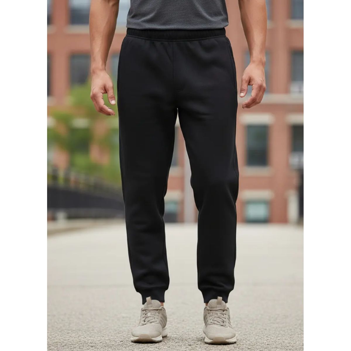 AGW - Pantalón Buzo Con Puño 100%  Algodón Hombre