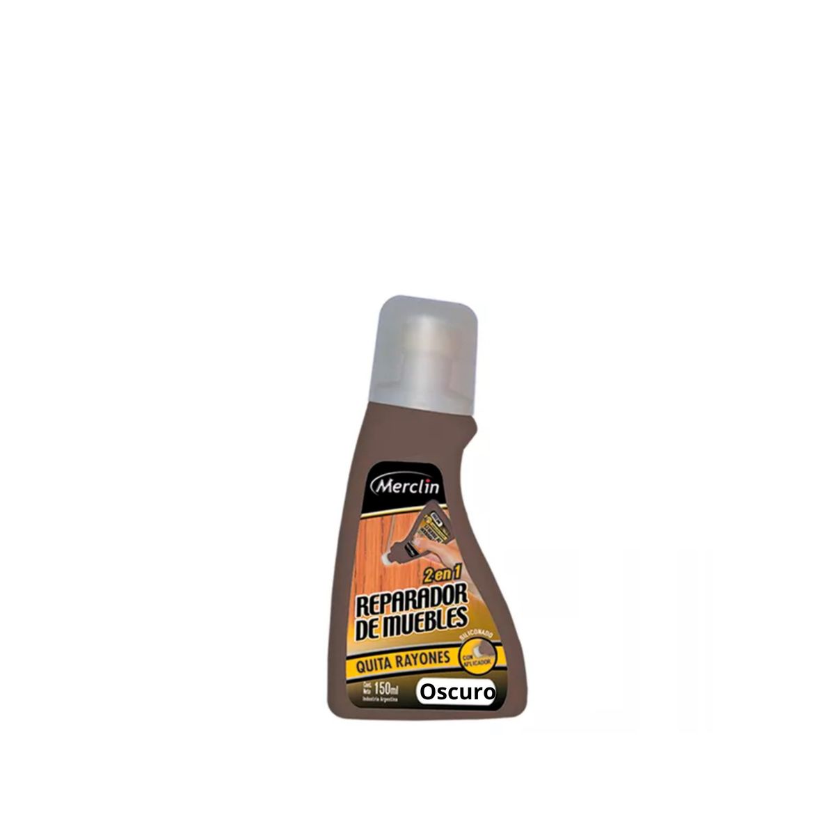 GENERICO - Reparador de muebles quita rayones 150ml Merclin Oscuro