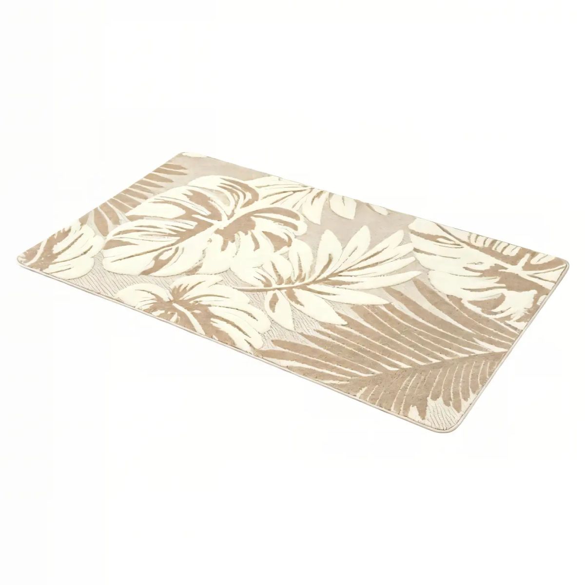 GENERICO - SET DE 2 ALFOMBRAS   DE HOJAS 80CMX120CM BICOLOR 2