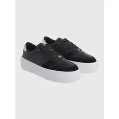 CALVIN KLEIN - Zapatillas Cupsole Lace Up Negro