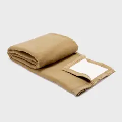 ZAHR - FRAZADA DE LANA CLASSIC LISA 1.5 PLAZAS