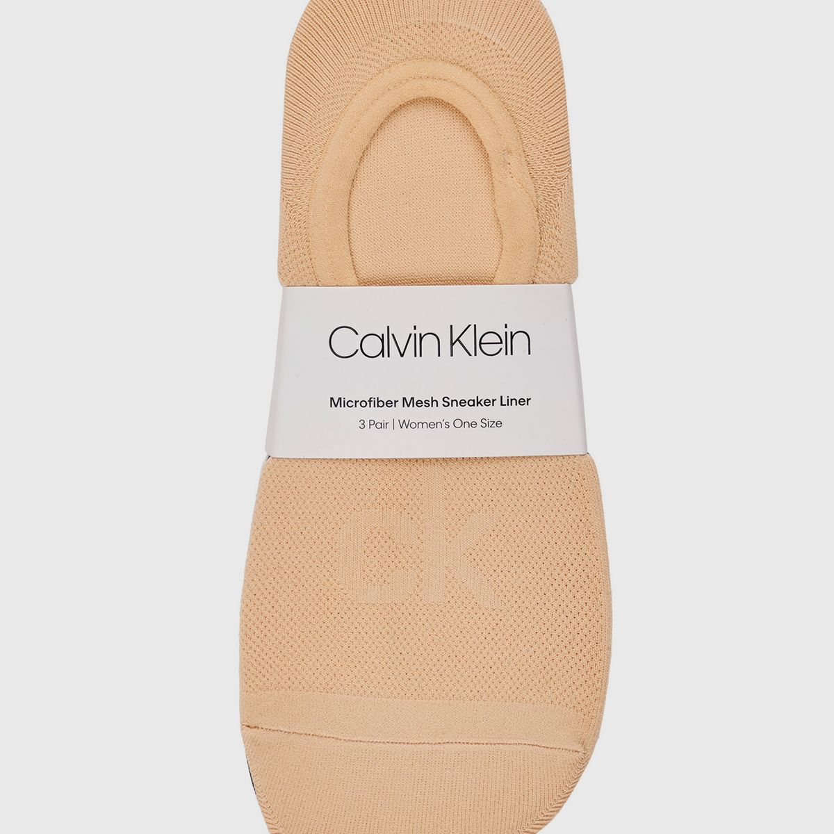 CALVIN KLEIN - Pack de 3 Calcetines de Microfibra con Logo Multicolor Calvin Klein