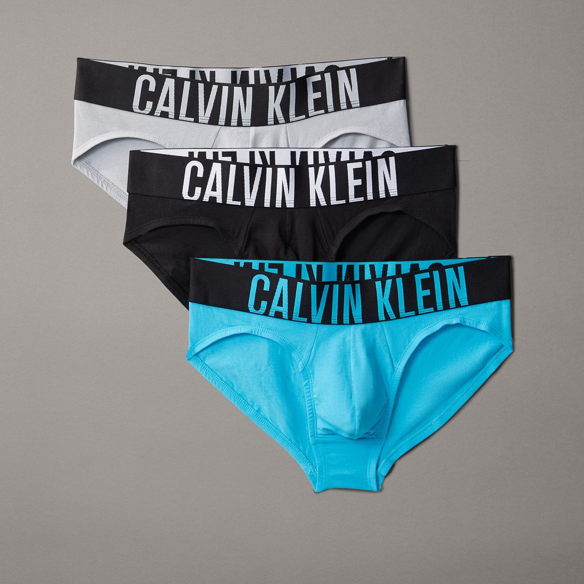 CALVIN KLEIN - Pack 3 Slips Intense Power Multicolor Calvin Klein