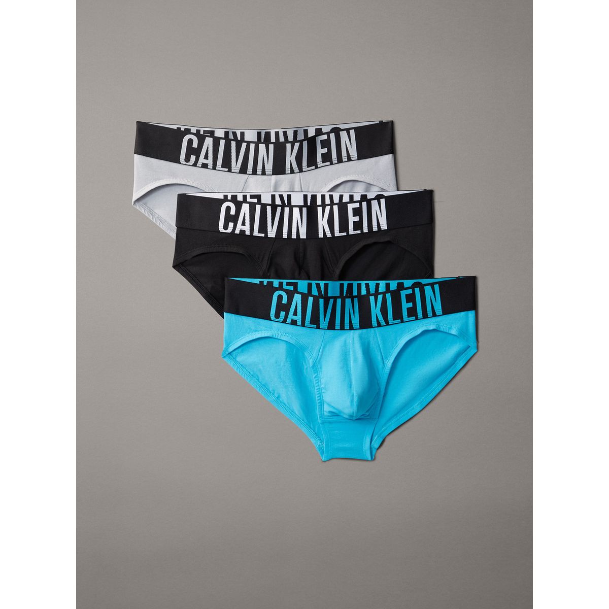 CALVIN KLEIN - Pack 3 Slips Intense Power Multicolor Calvin Klein