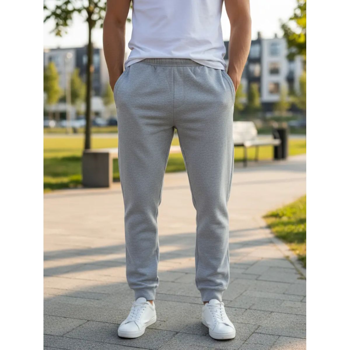 AGW - Pantalon Buzo CP 100% Algodon Hombre
