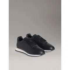 CALVIN KLEIN - Zapatillas Runner con Monograma Negro