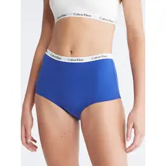 CALVIN KLEIN - Calzón Hipster Alto Carousel Azul
