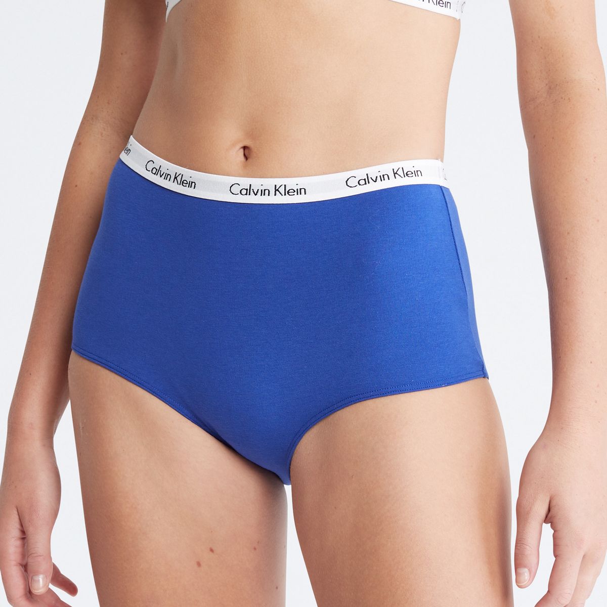 CALVIN KLEIN - Calzón Hipster Alto Carousel Azul Calvin Klein