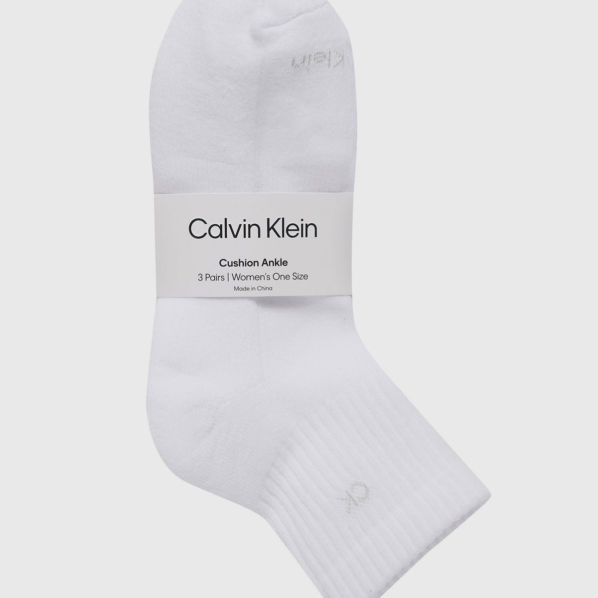 CALVIN KLEIN - Pack de 3 Calcetines Cushion Blanco Calvin Klein