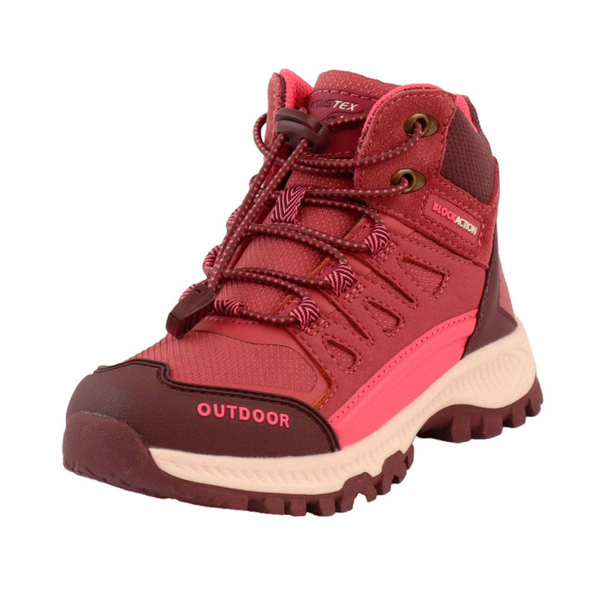 FICCUS - Zapatilla Outdoor Niña Ficcustex Block Action 2620888 Burdeo Ficcus