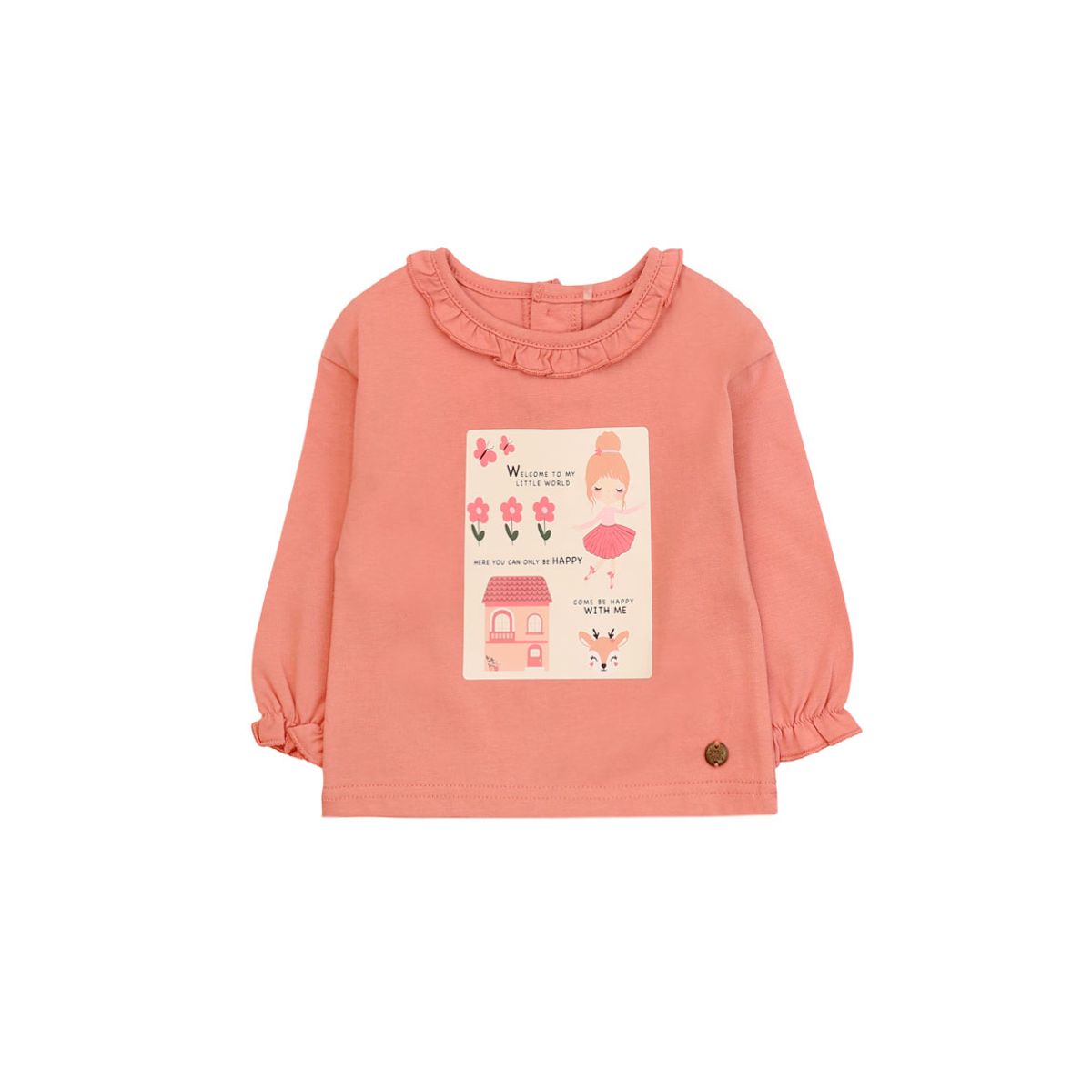FICCUS - Polera Niña Adventure 2620174 Rosado Ficcus