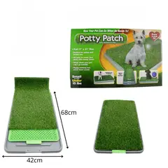 POTTY PATCH - Baño Ecológico Reutilizable para Perros y Mascotas XXL