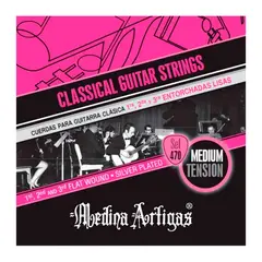 MEDINA ARTIGAS - Set de Cuerdas Nylon Guitarra Clásica SET 470