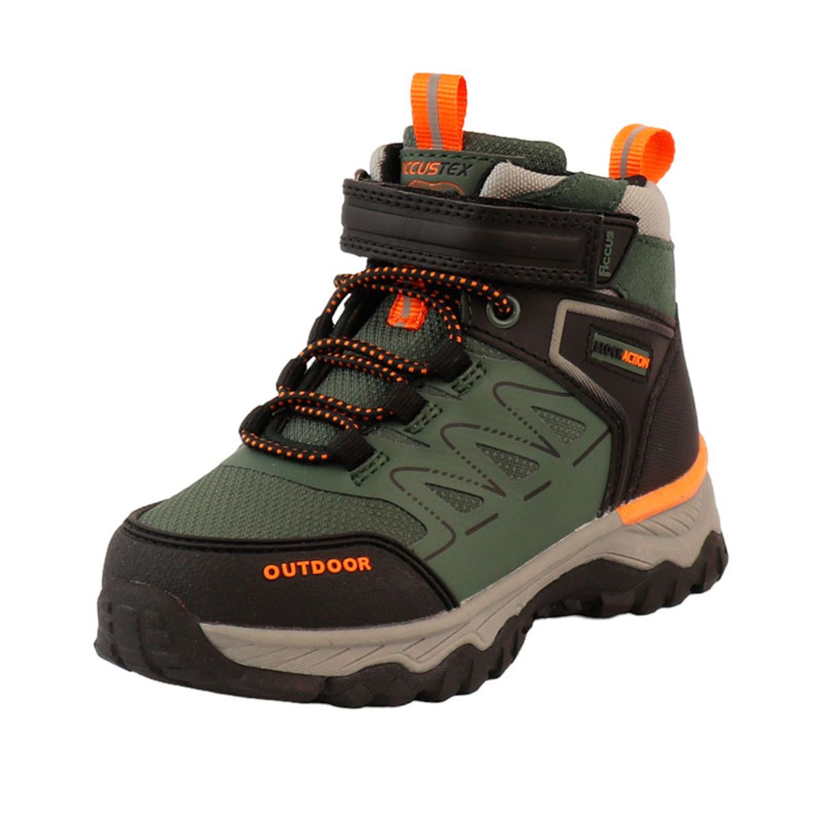 FICCUS - Zapatilla Outdoor Niño Ficcustex Block Action 2620865 Verde Ficcus