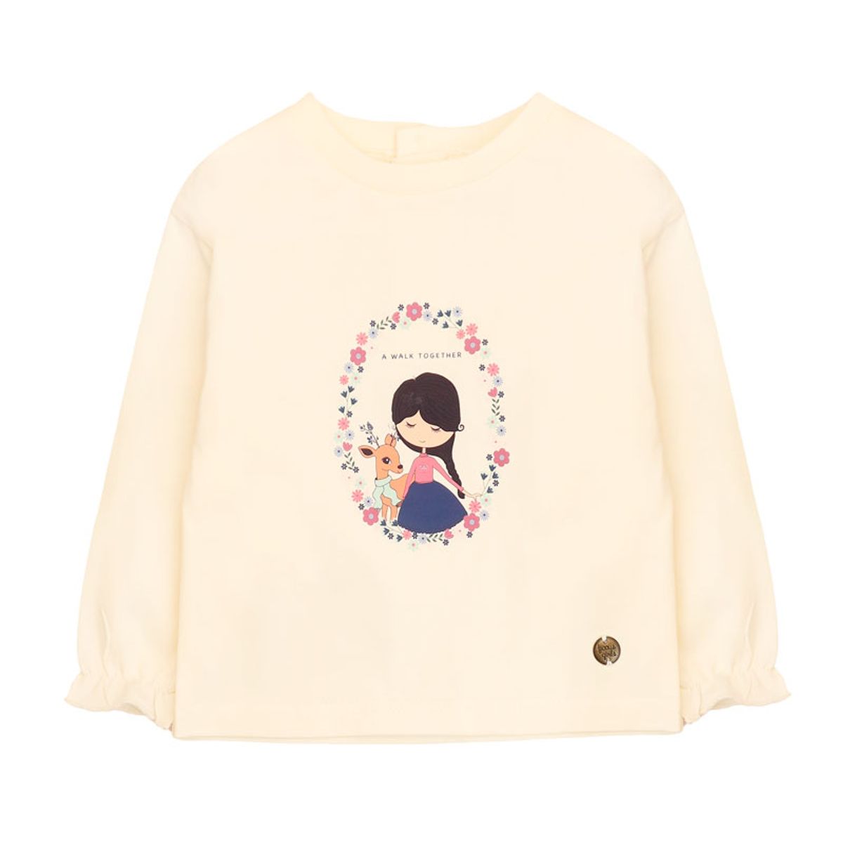 FICCUS - Polera Niña Adventure 2620175 Crudo Ficcus