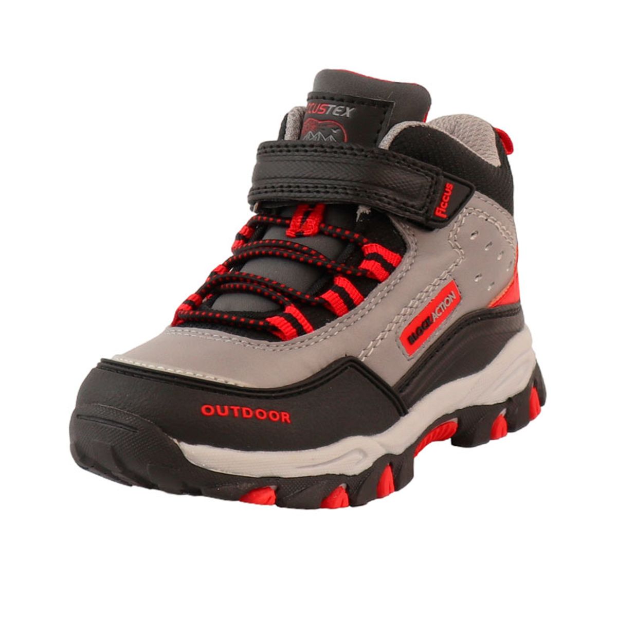 FICCUS - Zapatilla Outdoor Niño Ficcustex Block Action 2620868 Gris Ficcus
