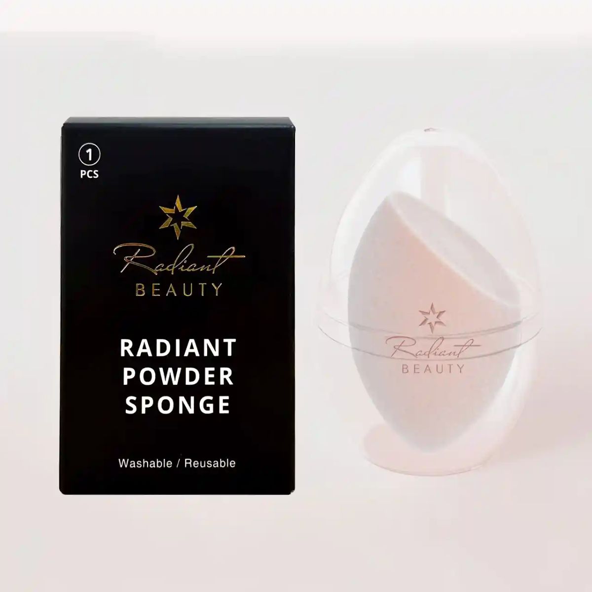 RADIANT - Esponja para Polvo Radiant - Radiant Beauty