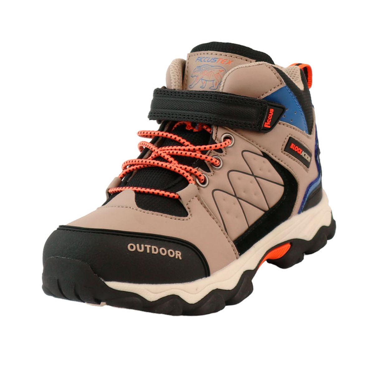 FICCUS - Zapatilla Outdoor Niño Ficcustex Block Action 2620909 Gris Ficcus