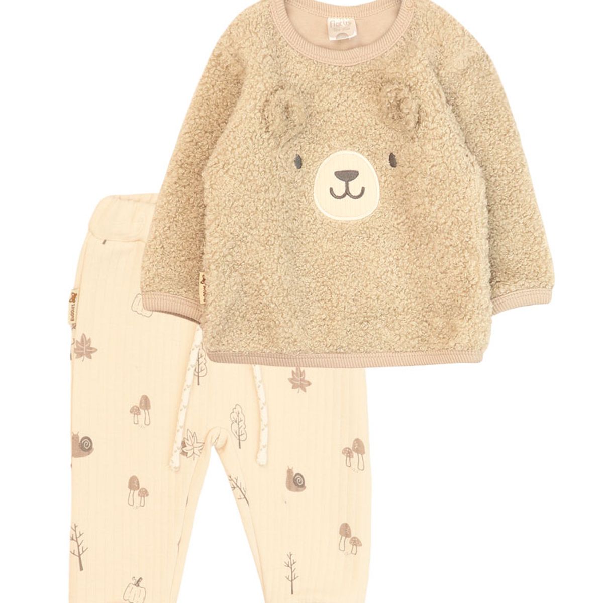 FICCUS - Conjunto Niño Buddies 2620102 Beige Oscuro Ficcus