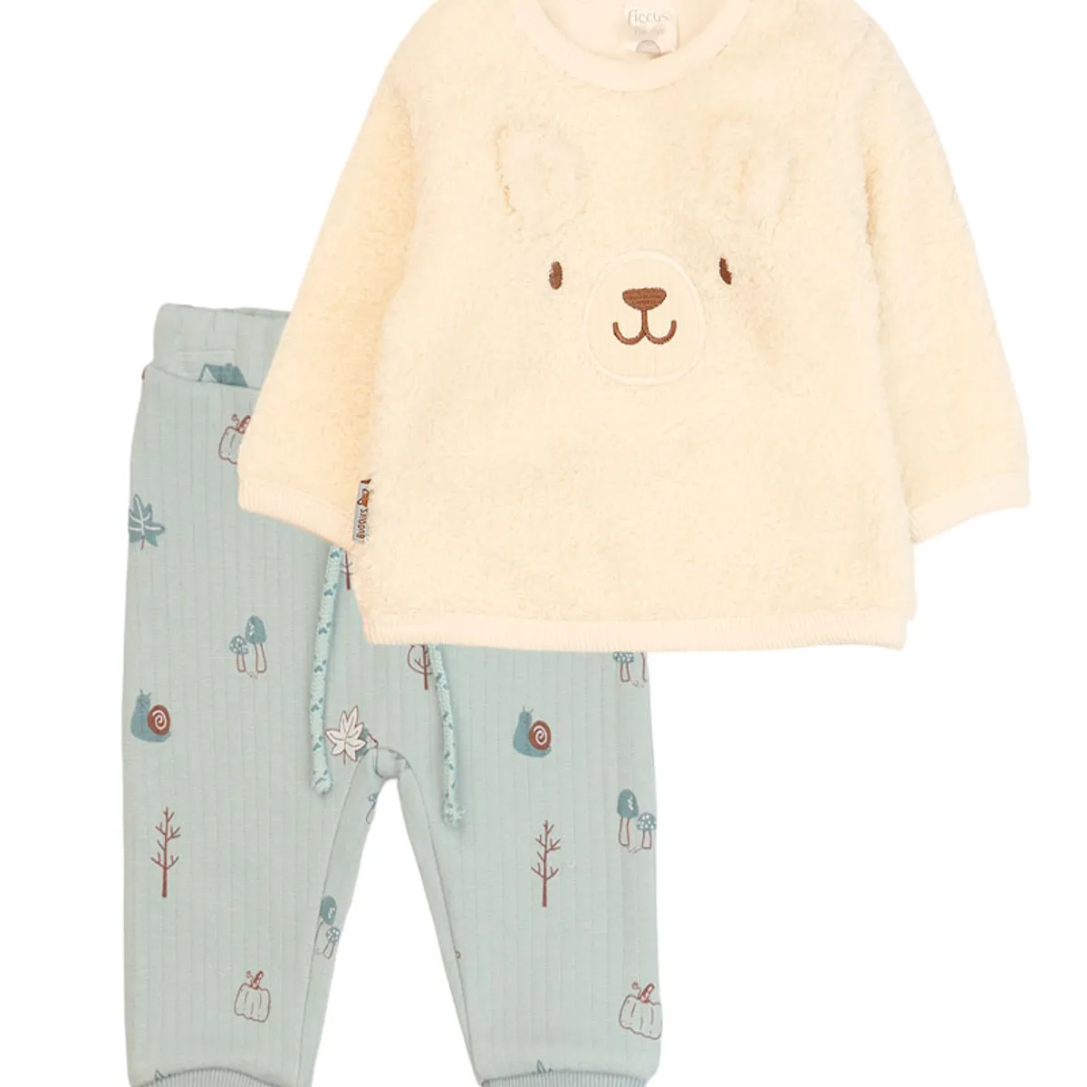 FICCUS - Conjunto Niño Buddies 2620102 Crudo Ficcus