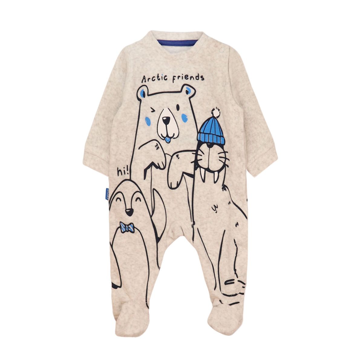 FICCUS - Osito Niño Arctic 2620113 Gris Melange Ficcus