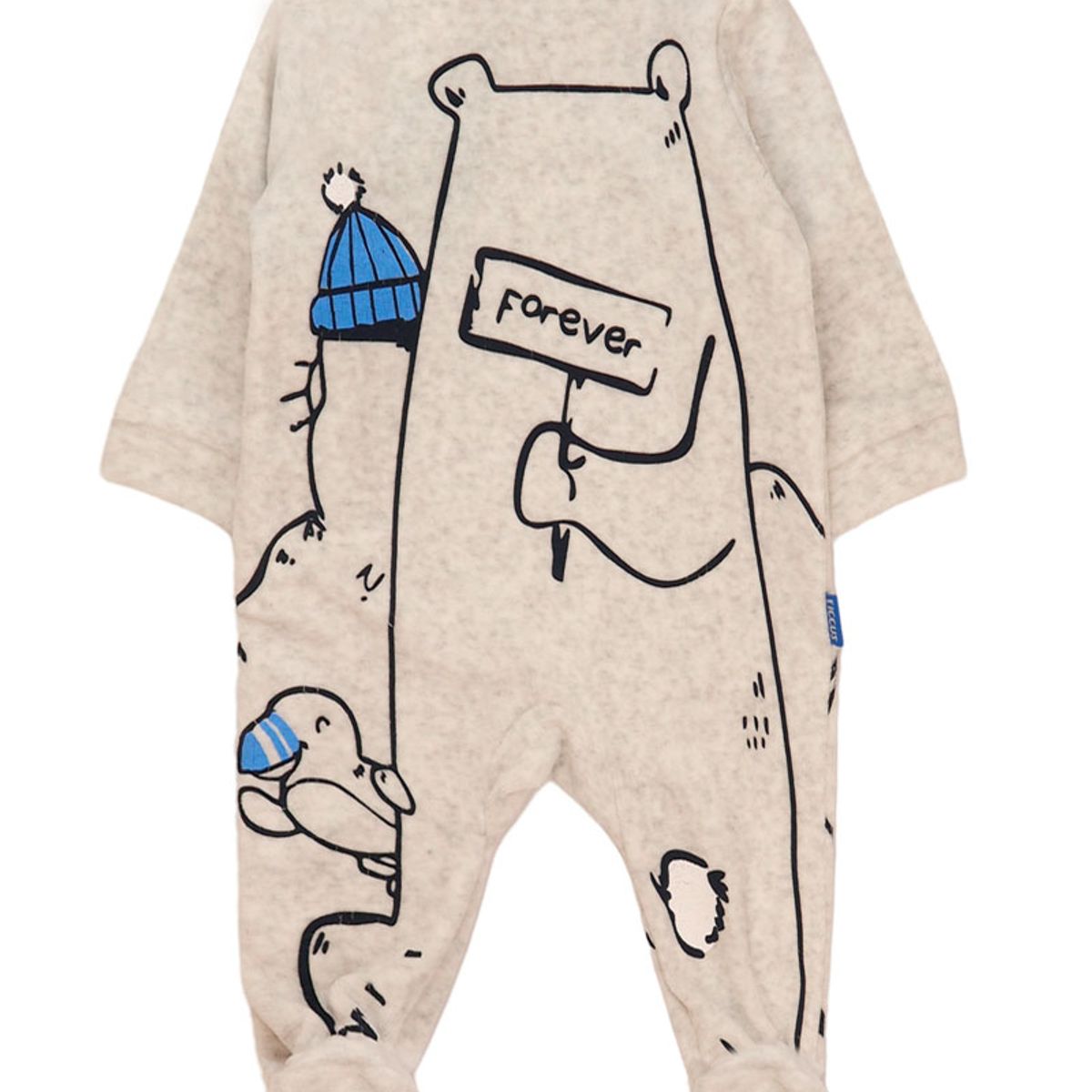 FICCUS - Osito Niño Arctic 2620113 Gris Melange Ficcus