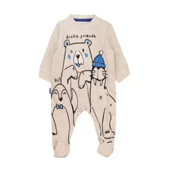 FICCUS - Osito Niño Arctic 2620113 Gris Melange