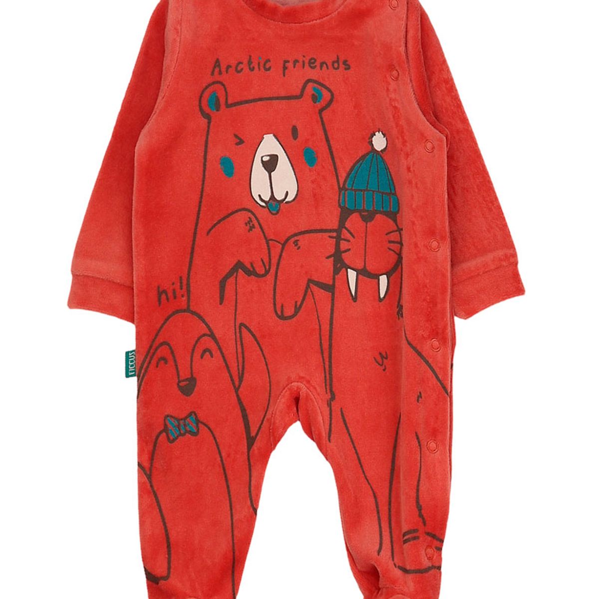 FICCUS - Osito Niño Arctic 2620113 Naranjo Ficcus