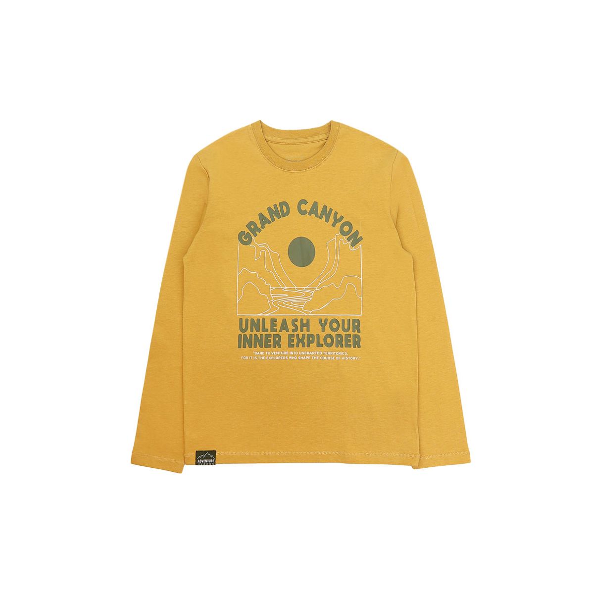 FICCUS - Polera Niño Adventure 2620335 Mostaza Ficcus