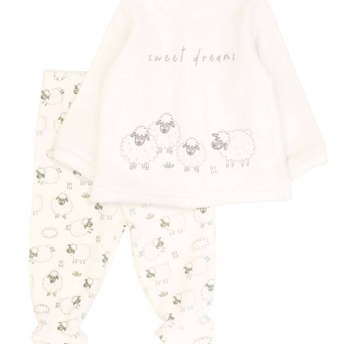 FICCUS - Conjunto Niño Sheeps 2620101 Blanco Ficcus