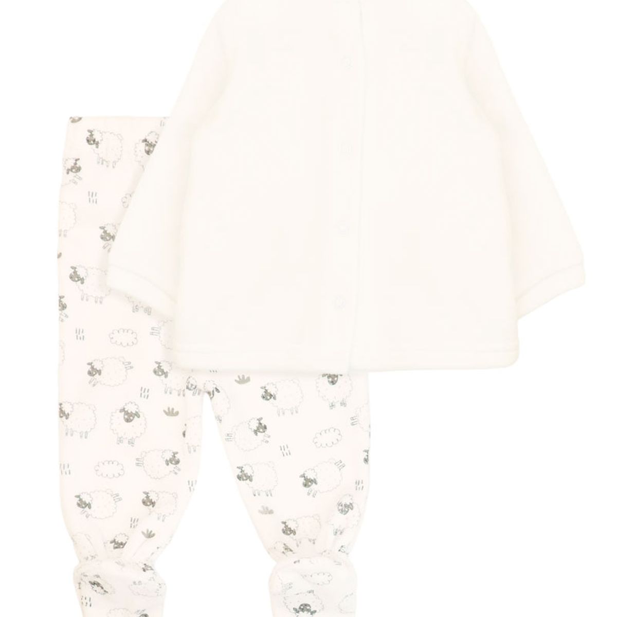 FICCUS - Conjunto Niño Sheeps 2620101 Blanco Ficcus
