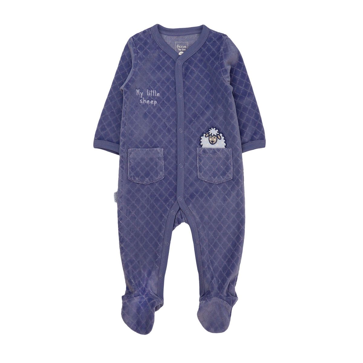 FICCUS - Osito Niño Sheeps 2620108 Azul Ficcus