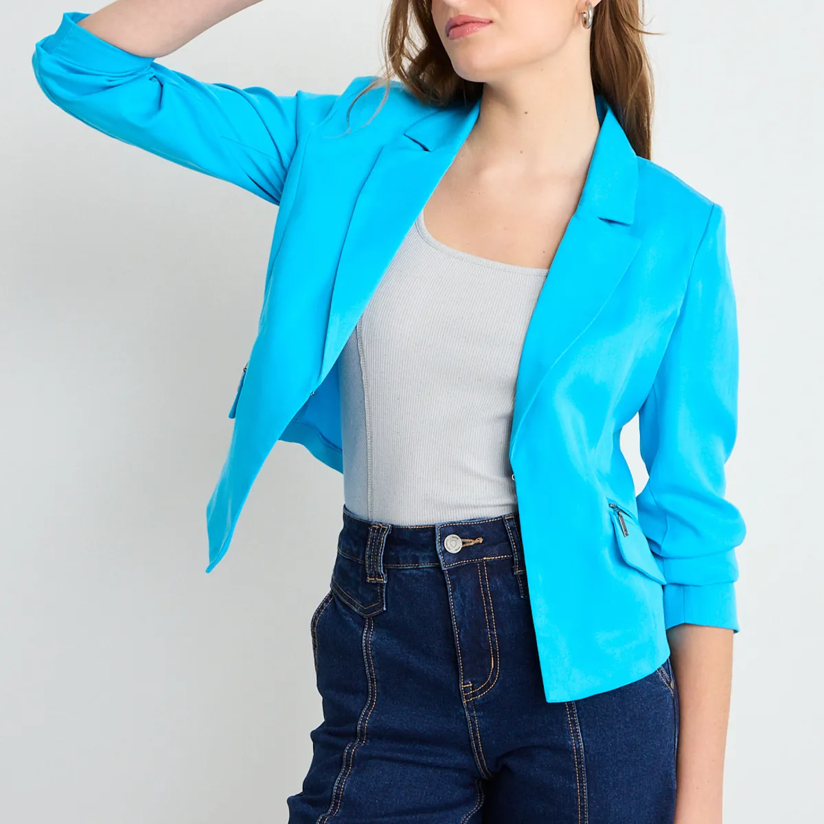 IO - Blazer Liso Mujer Calipso Io
