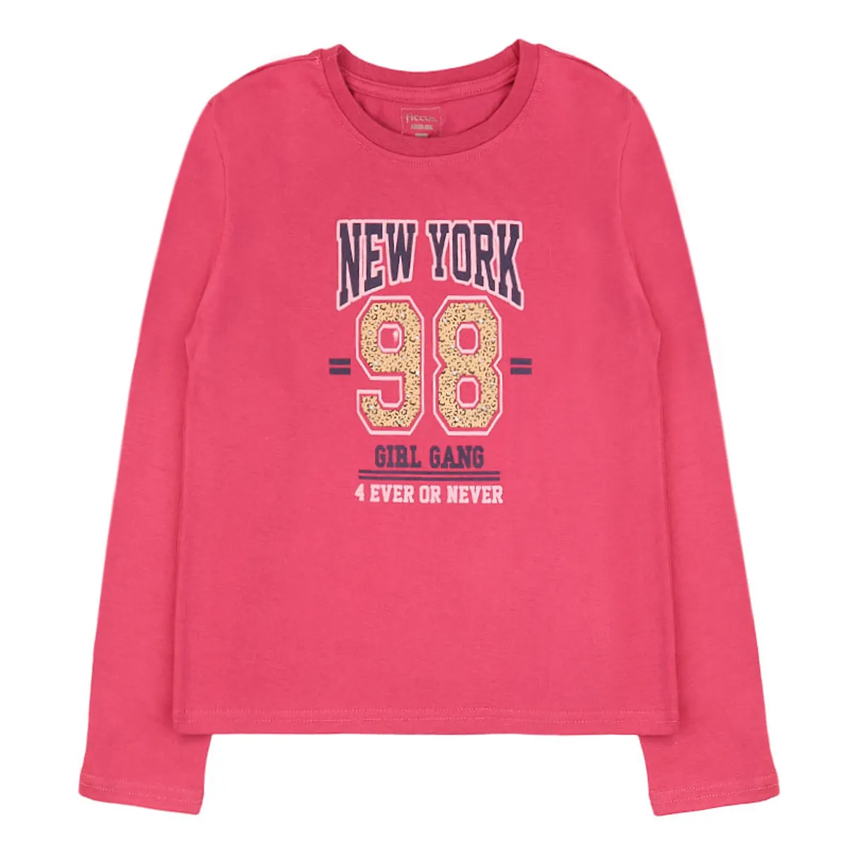 FICCUS - Polera Niña Squad 2620353 Magenta Ficcus