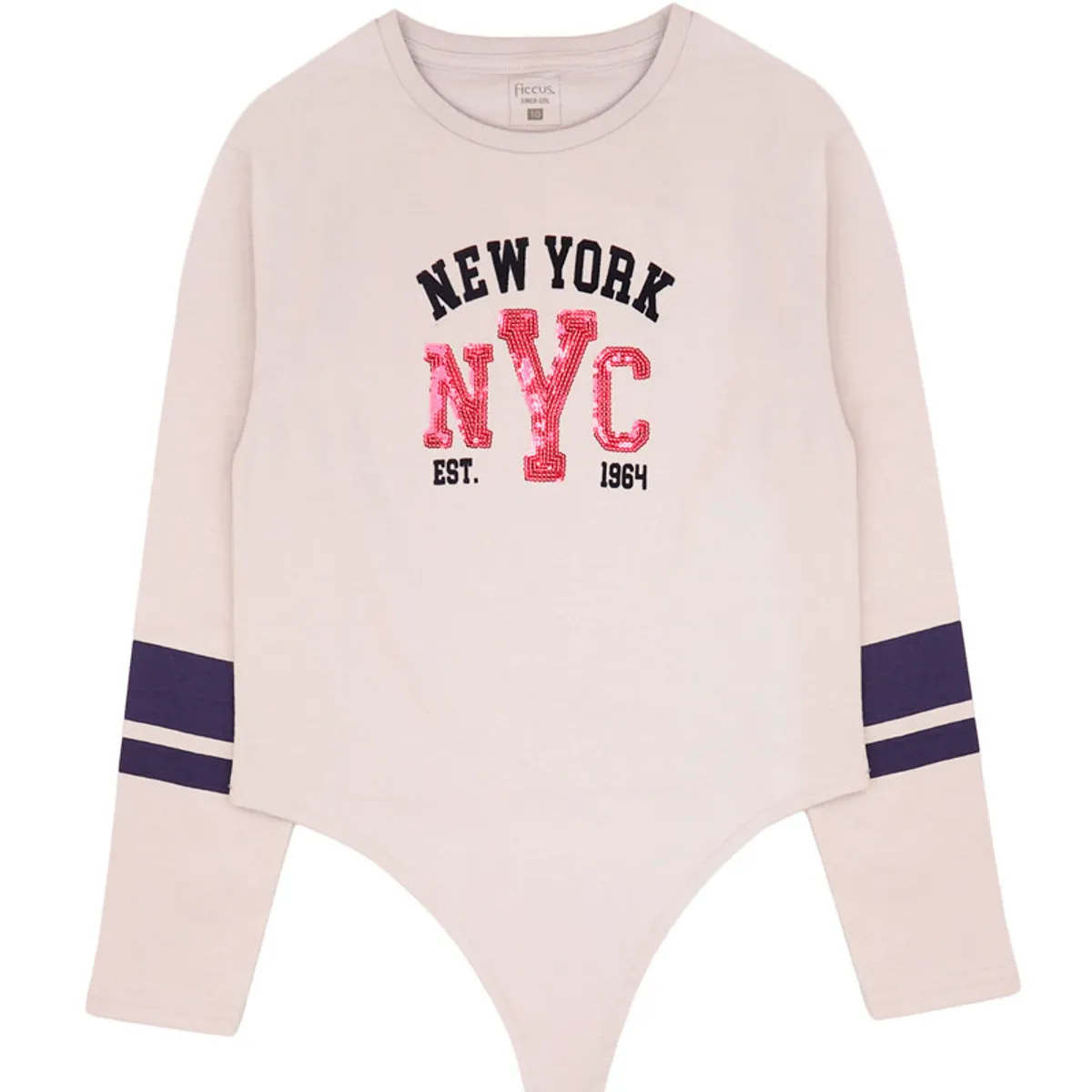 FICCUS - Polera Niña Squad 2620354 Celeste Ficcus
