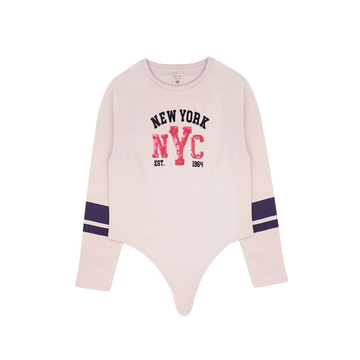 FICCUS - Polera Niña Squad 2620354 Celeste Ficcus