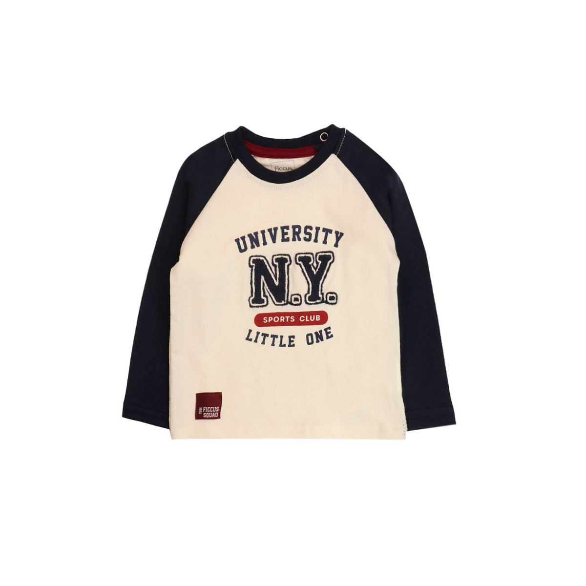 FICCUS - Polera Niño Squad 2620138 Crudo Ficcus