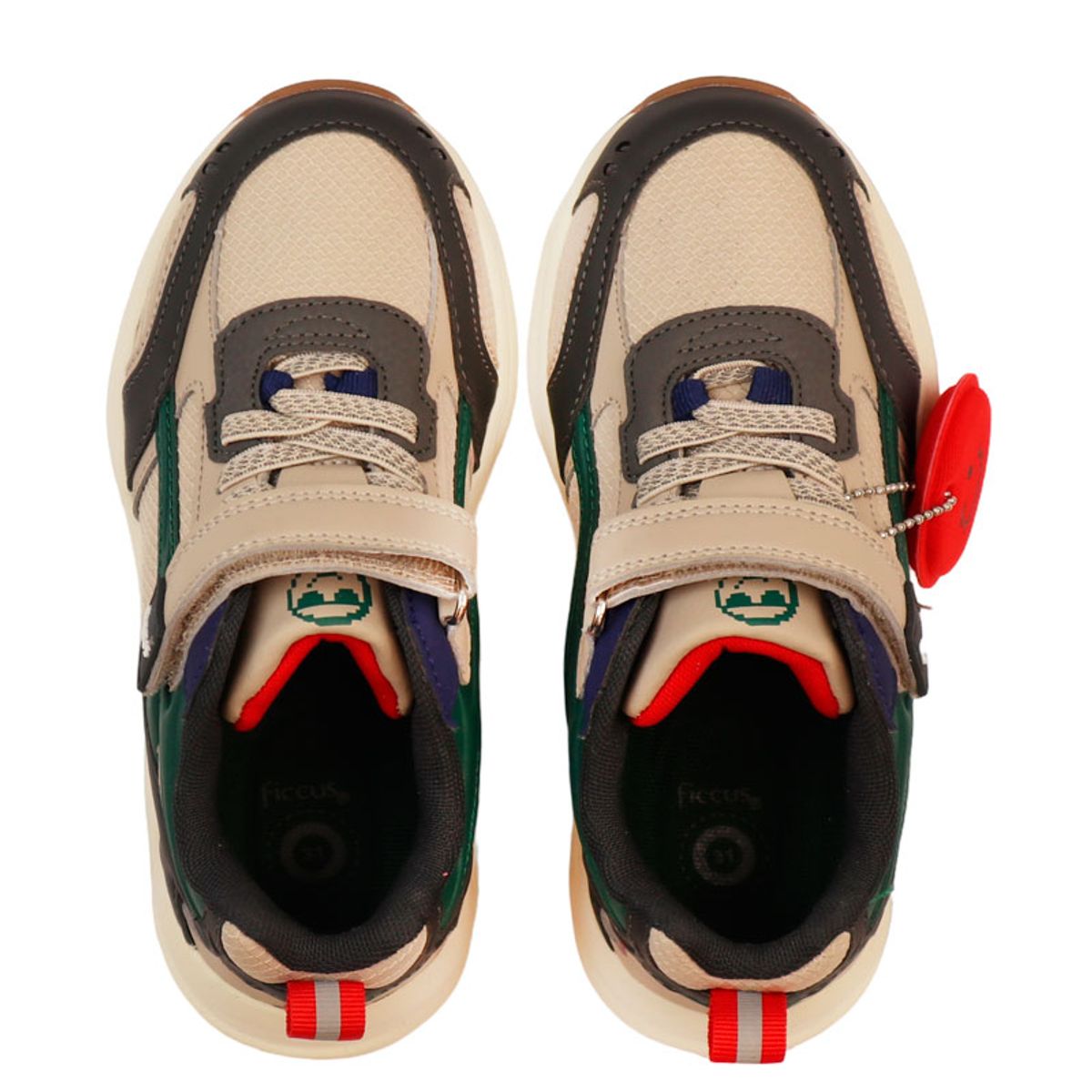 FICCUS - Zapatilla Sport Niño Sport 2620905 Gris Ficcus